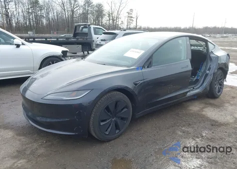 2025 Tesla Model 3 Long Range Rear-Wheel Drive/Standard Rear-Wheel Drive из США, поврежденный, VIN 5YJ3E1EA0SF976399